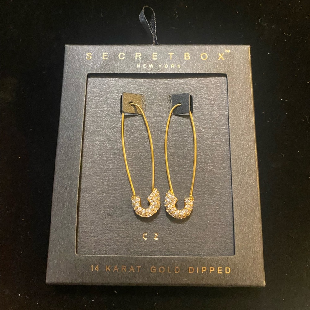Safety Pin Earrings